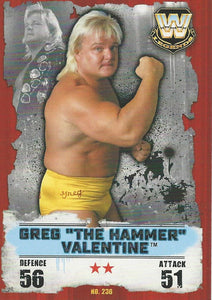 WWE Topps Slam Attax Takeover 2016 Trading Card Greg Valentine No.236