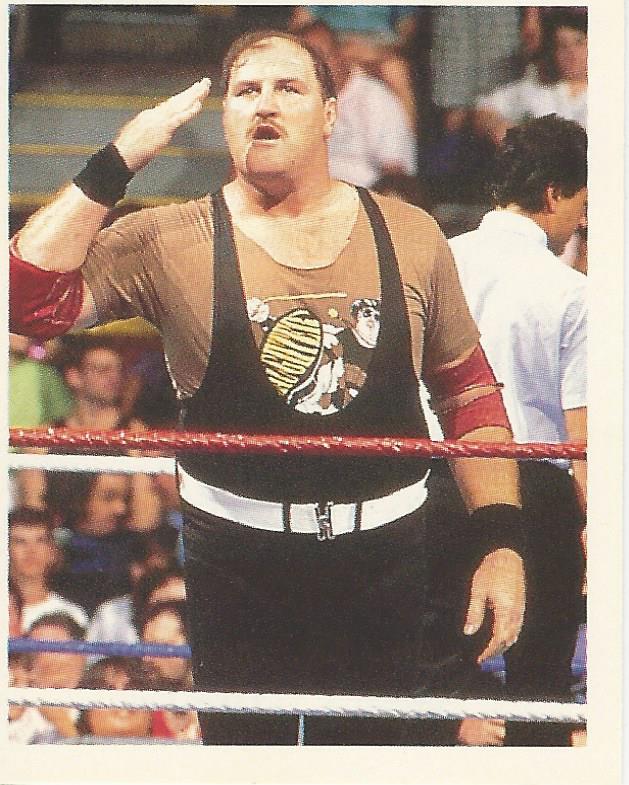 WWF Merlin Stickers 1992 Sgt Slaughter No.236