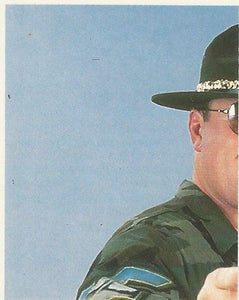 WWF Merlin Stickers 1992 Sgt Slaughter No.237