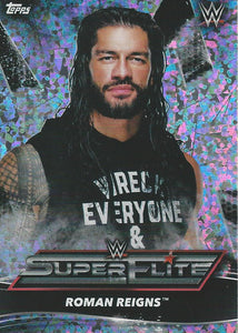 Topps WWE Superstars 2021 Trading Cards Roman Reigns SE12