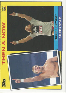 WWE Topps Heritage 2015 Trading Card Daniel Bryan 7 of 30