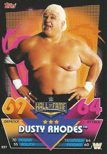 WWE Topps Slam Attax Reloaded 2020 Trading Card Dusty Rhodes No.237