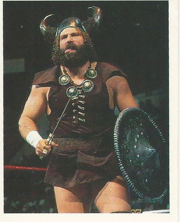 WWF Merlin Stickers 1991 Berzerker No.237