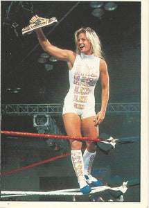 WWF Panini 1995 Sticker Collection Alundra Blayze No.237