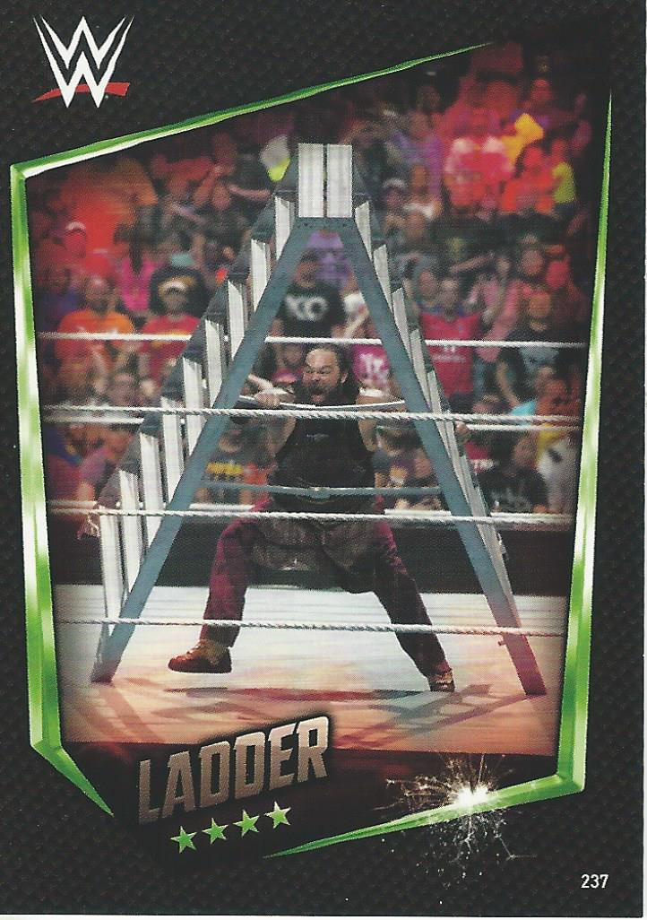 WWE Topps Slam Attax 2015 Then Now Forever Trading Card Ladder No.237