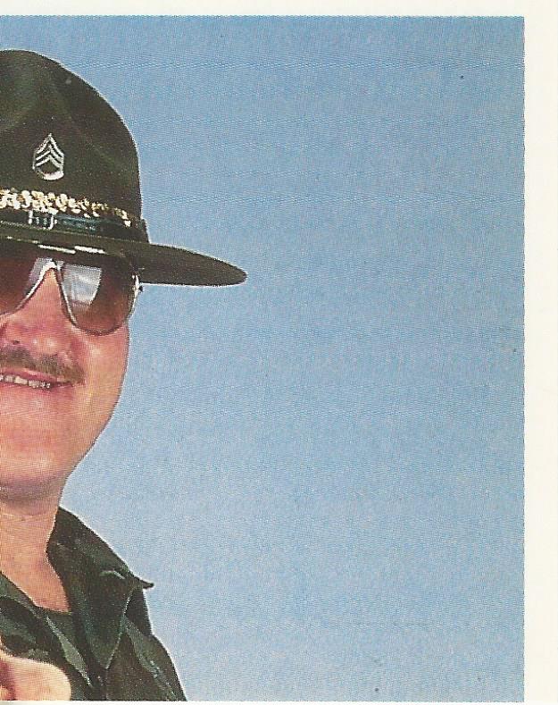 WWF Merlin Stickers 1992 Sgt Slaughter No.238