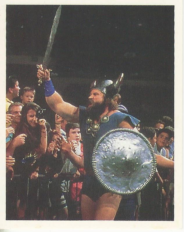 WWF Merlin Stickers 1991 Berzerker No.238