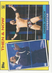 WWE Topps Heritage 2015 Trading Card Damien Sandow 8 of 30