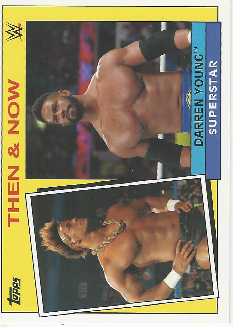 WWE Topps Heritage 2015 Trading Card Darren Young 9 of 30