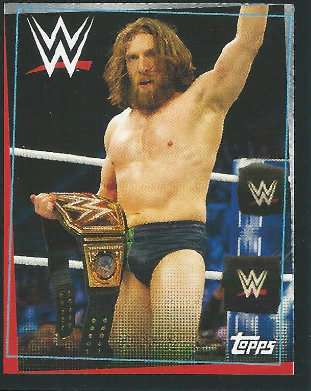 WWE Topps Road to Wrestlemania Stickers 2021 Daniel Bryan No.239