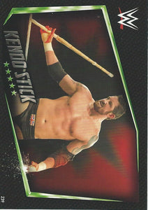 WWE Topps Slam Attax 2015 Then Now Forever Trading Card Kendo Stick No.239