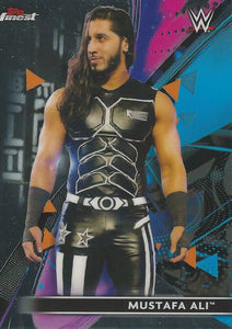 WWE Topps Finest 2021 Trading Cards Mustafa Ali No.23