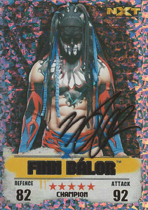 WWE Topps Slam Attax Takeover 2016 Trading Card Finn Balor Red Champion No.23