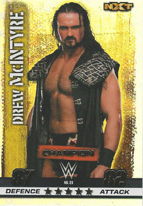 WWE Topps Slam Attax 10th Edition Trading Card 2017 Champion Drew McIntyre No.23