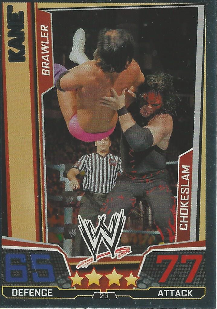 WWE Slam Attax Superstars 2013 Trading Card Finisher Kane No.23