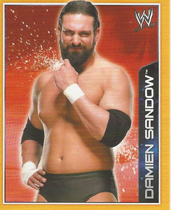 WWE Topps A-Z Sticker Collection 2014 Damien Sandow No.23