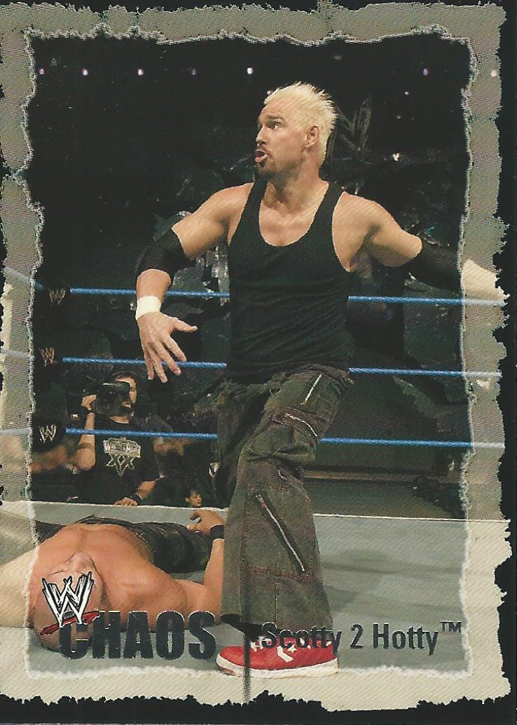 WWE Fleer Chaos Trading Card 2004 Scotty 2 Hotty No.23