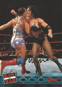 WWF Fleer Raw 2001 Trading Cards Chyna No.23