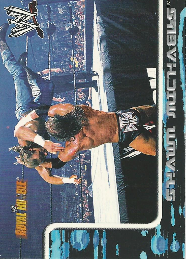 WWE Fleer Royal Rumble 2002 Trading Cards Shawn Michaels No.23