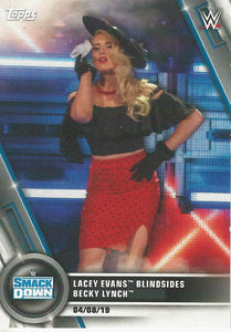 WWE Topps Women Division 2020 Trading Cards Lacey Evans No.23