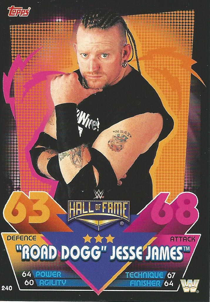 WWE Topps Slam Attax Reloaded 2020 Trading Card Road Dogg No.240