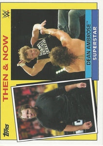 WWE Topps Heritage 2015 Trading Card Dean Ambrose 10 of 30