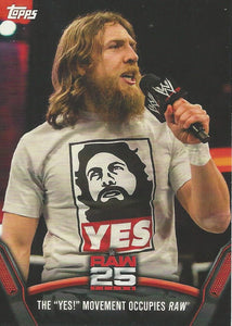 WWE Topps Then Now Forever 2018 Trading Cards Daniel Bryan Raw-40
