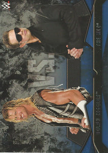 WWE Topps Then Now Forever 2016 Trading Cards Dolph Ziggler vs The Miz No.20