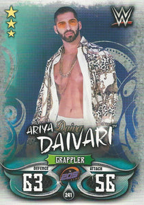 WWE Topps Slam Attax Live 2018 Trading Card Ariya Daivari No.241