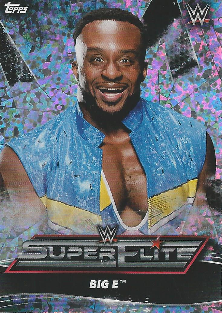 Topps WWE Superstars 2021 Trading Cards Big E SE16