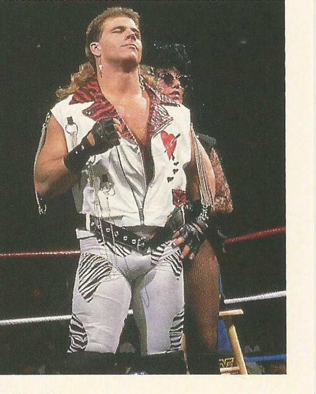 WWF Merlin Stickers 1992 Shawn Michaels No.241