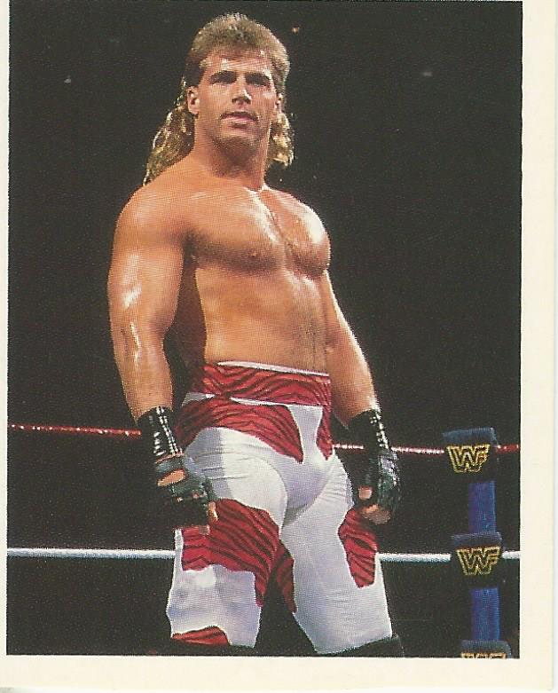 WWF Merlin Stickers 1992 Shawn Michaels No.242