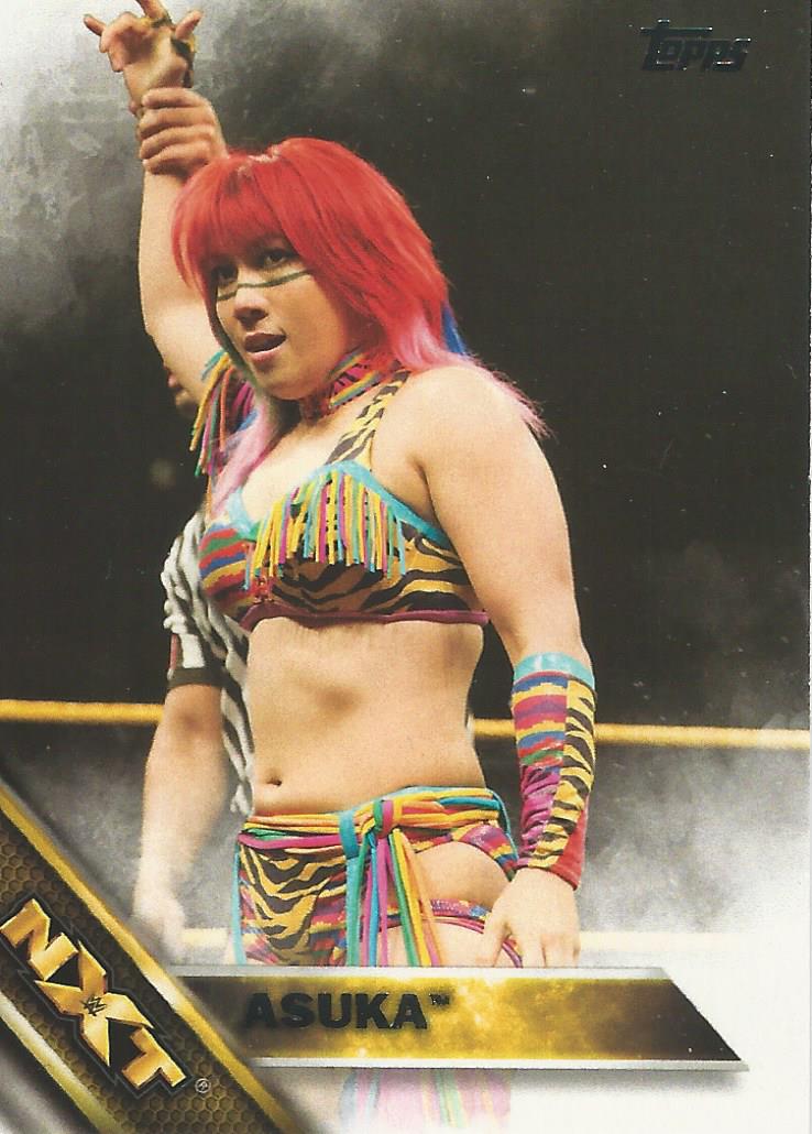 WWE Topps Then Now Forever 2016 Trading Cards Asuka No.3
