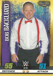 WWE Topps Slam Attax 10th Edition Trading Card 2017 Bob Backlund No.244