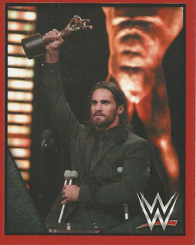 WWE Topps Then Now Forever 2016 Stickers Seth Rollins No.244