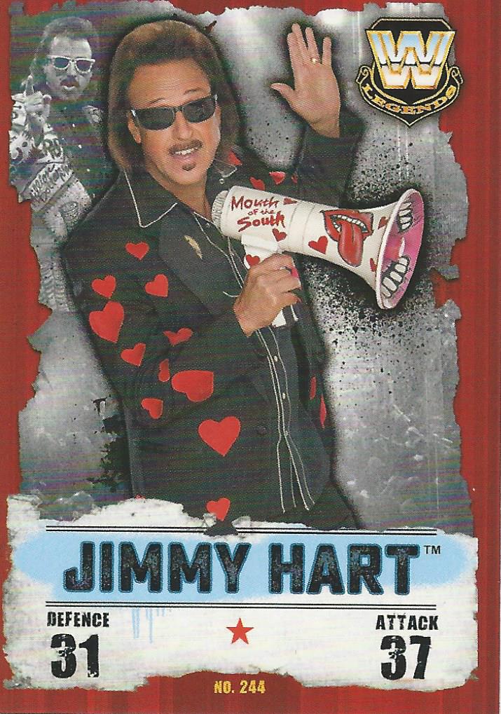 WWE Topps Slam Attax Takeover 2016 Trading Card Jimmy Hart No.244