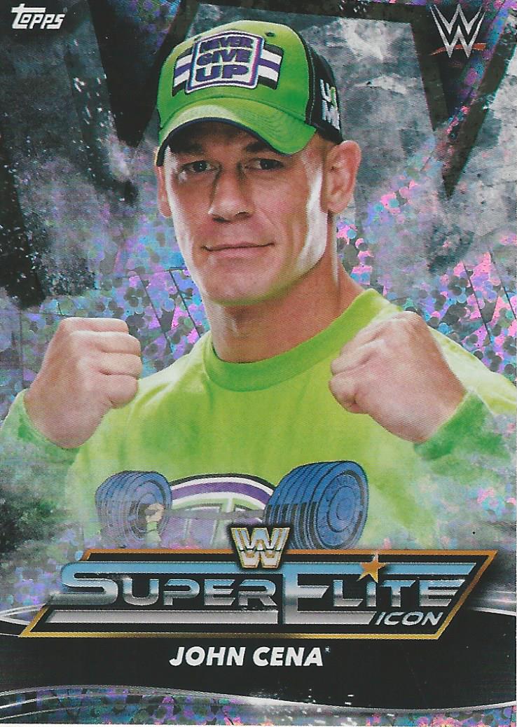 Topps WWE Superstars 2021 Trading Cards John Cena IC4