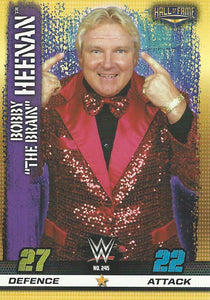 WWE Topps Slam Attax 10th Edition Trading Card 2017 Bobby Heenan No.245