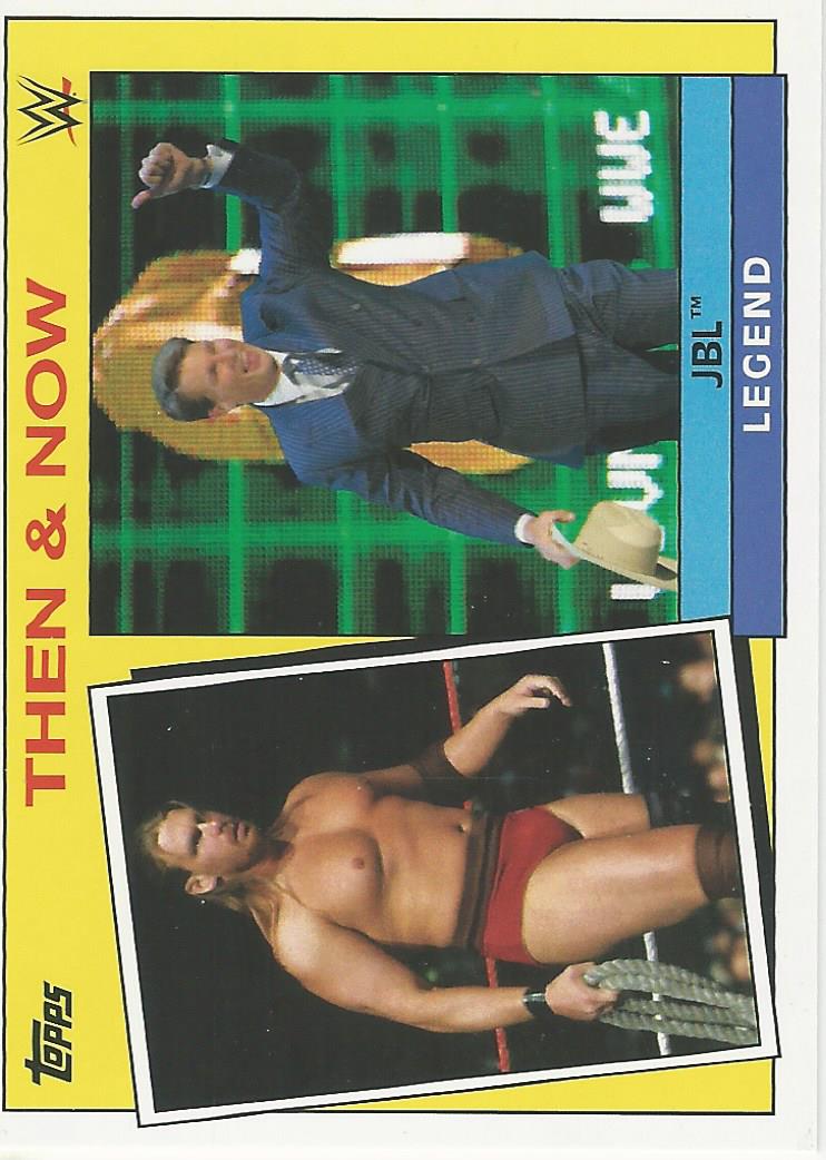 WWE Topps Heritage 2015 Trading Card JBL 15 of 30