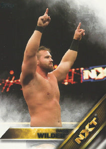 WWE Topps Then Now Forever 2016 Trading Cards Dash Wilder No.6