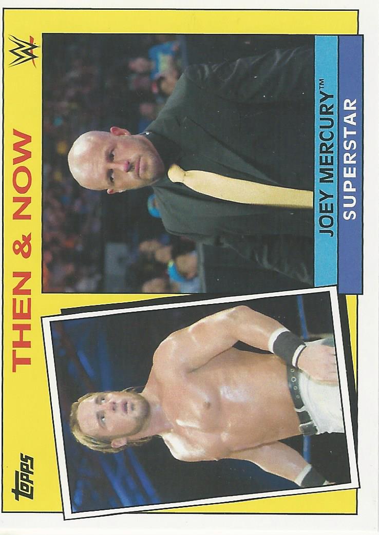 WWE Topps Heritage 2016 Trading Card Joey Mercury 16 of 30