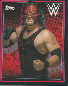 WWE Topps Road to Wrestlemania Stickers 2021 Kane No.247