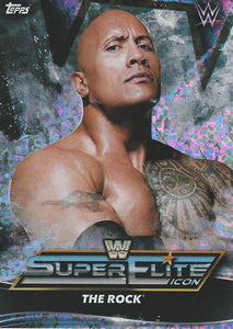 Topps WWE Superstars 2021 Trading Cards The Rock IC7