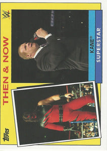 WWE Topps Heritage 2015 Trading Card Kane 18 of 30