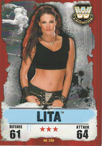WWE Topps Slam Attax Takeover 2016 Trading Card Lita No.248