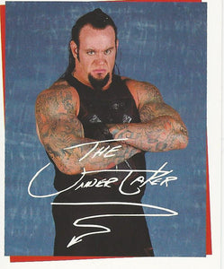 WWF Smackdown Stickers 2000 Undertaker No.249