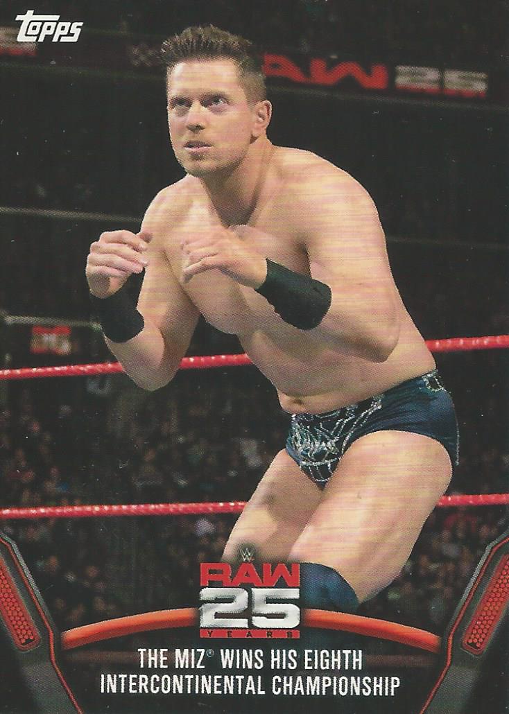 WWE Topps Then Now Forever 2018 Trading Cards The Miz Raw-49