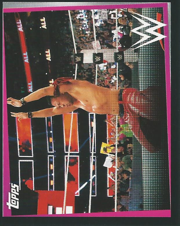 WWE Topps Road to Wrestlemania Stickers 2021 Shinsuke Nakamura No.249