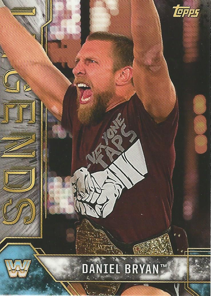 WWE Topps Legends 2017 Trading Card Daniel Bryan No.24