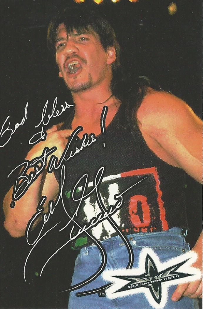 WCW Crazy Planet Stickers 1999 Eddie Guerrero